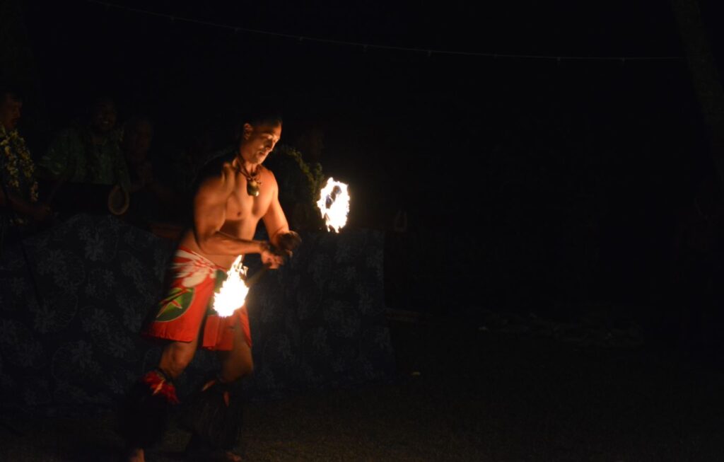 Guests were treated to a taste of Cook Islands culture. PHOTO: AL WILLIAMS/22110413