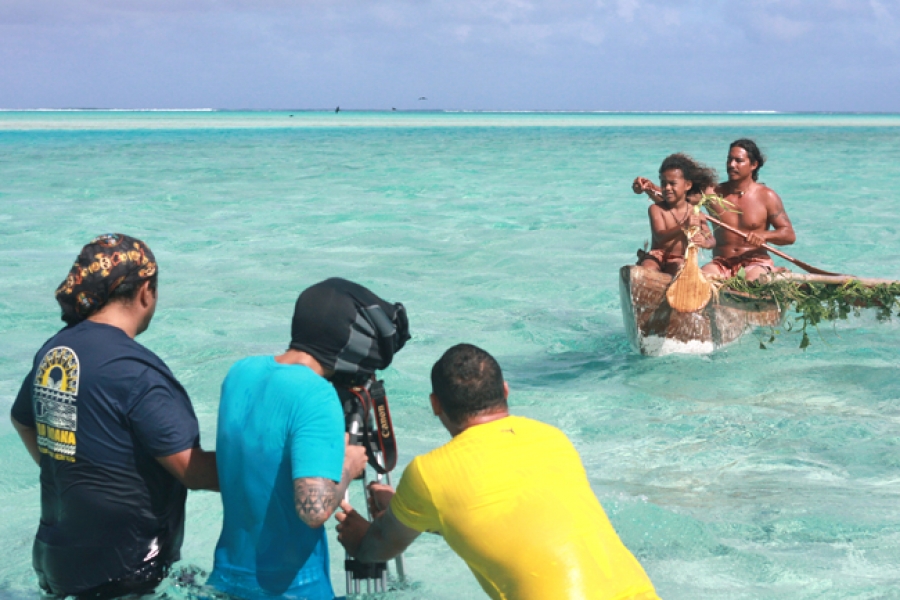 Aitutaki legend captured on film
