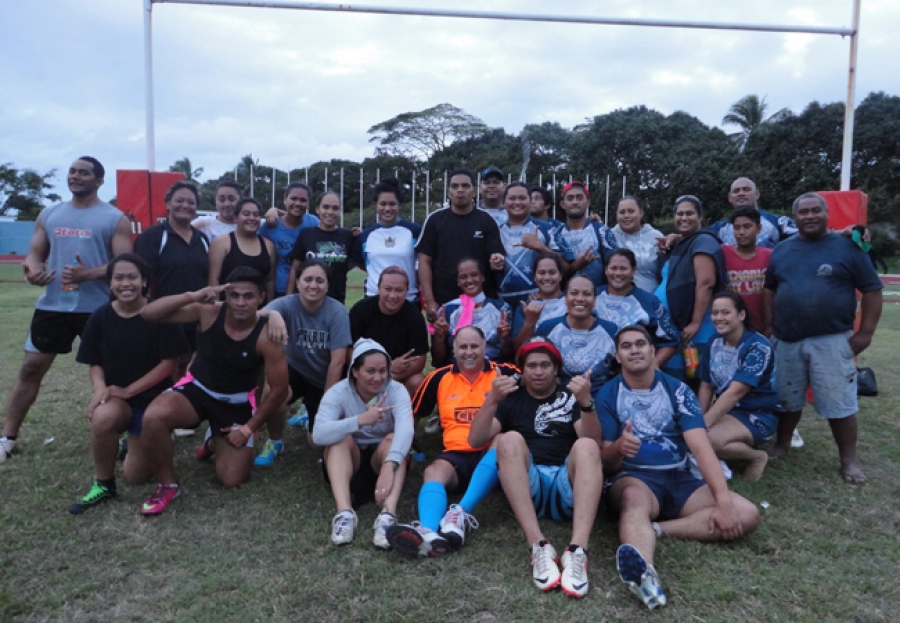 Police dominate to win 7s comp