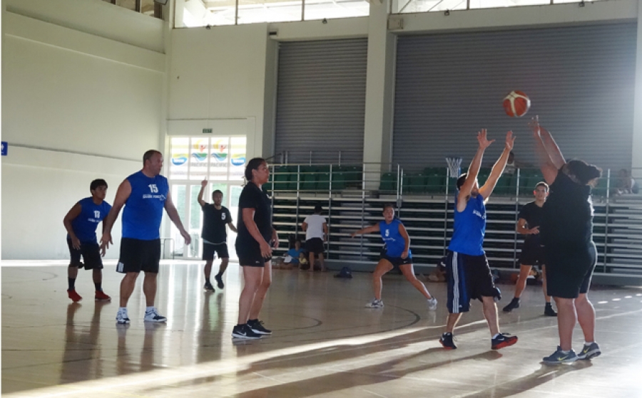 Basketball boost for officials