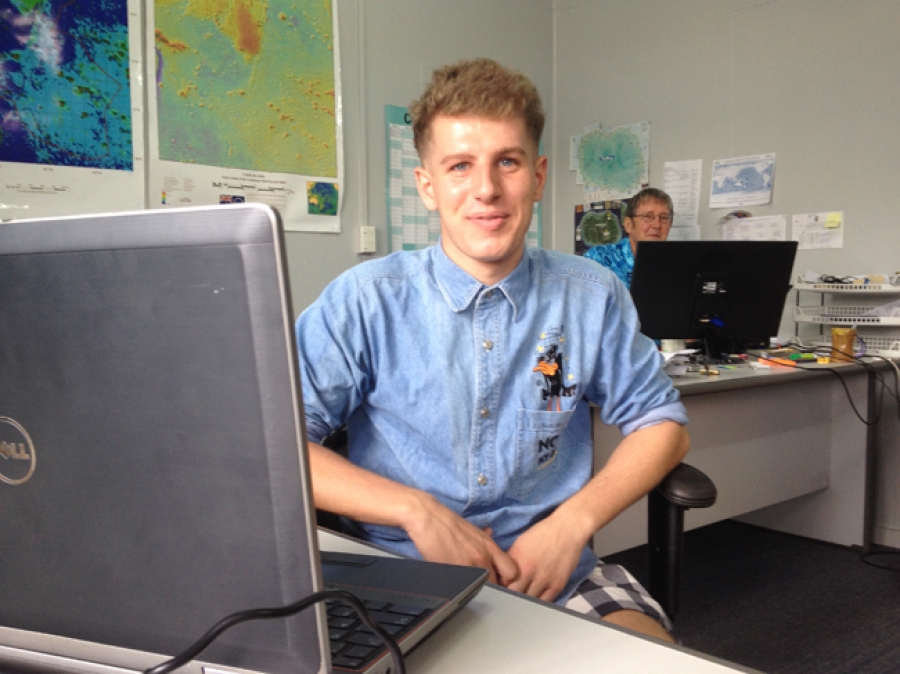 Graduate researches seabed minerals