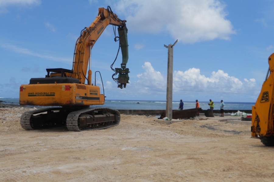 Manihiki harbour work to commence