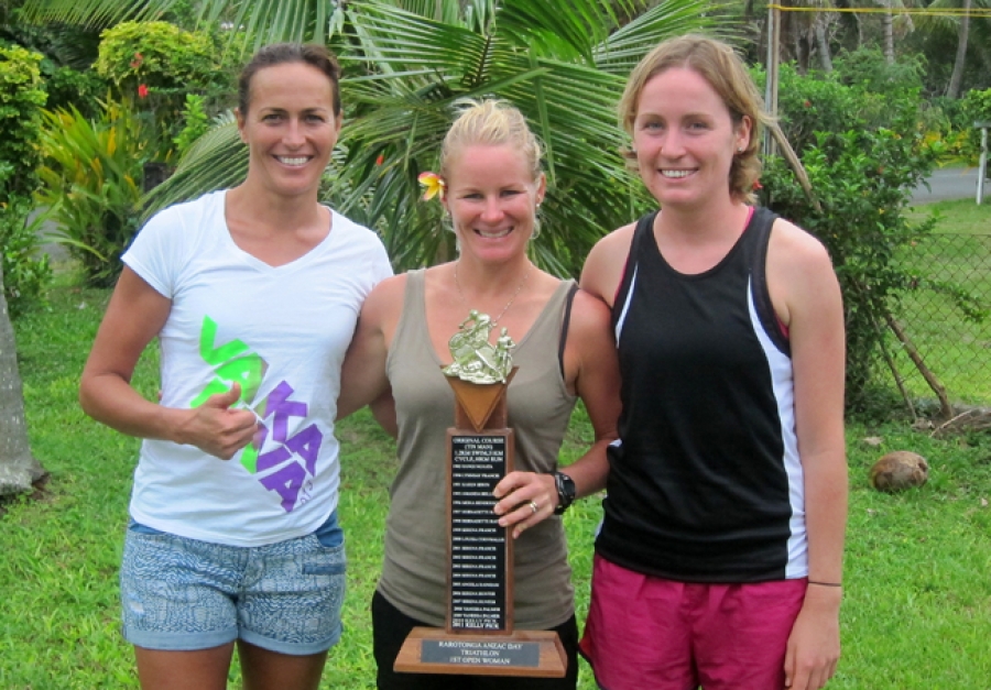 Triathlon champs crowned