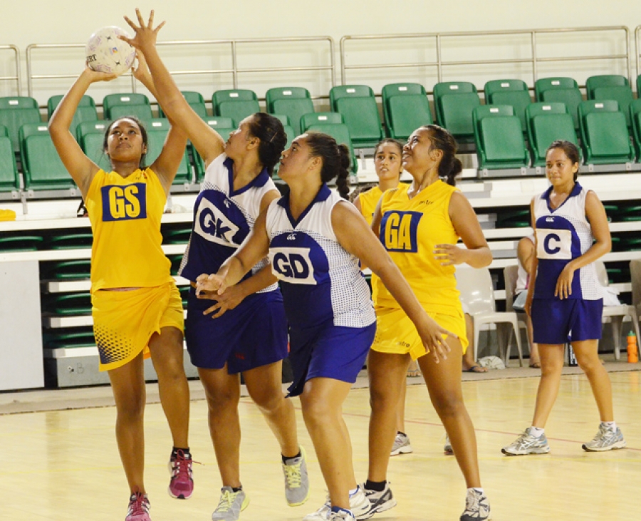 Straight into it at netball