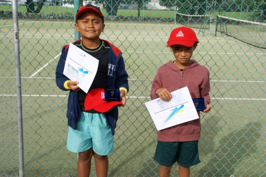 Young stars shine at tennis tourney