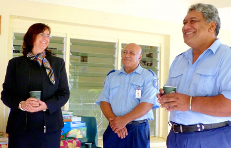 NZ High Commission helps Raro Prison school