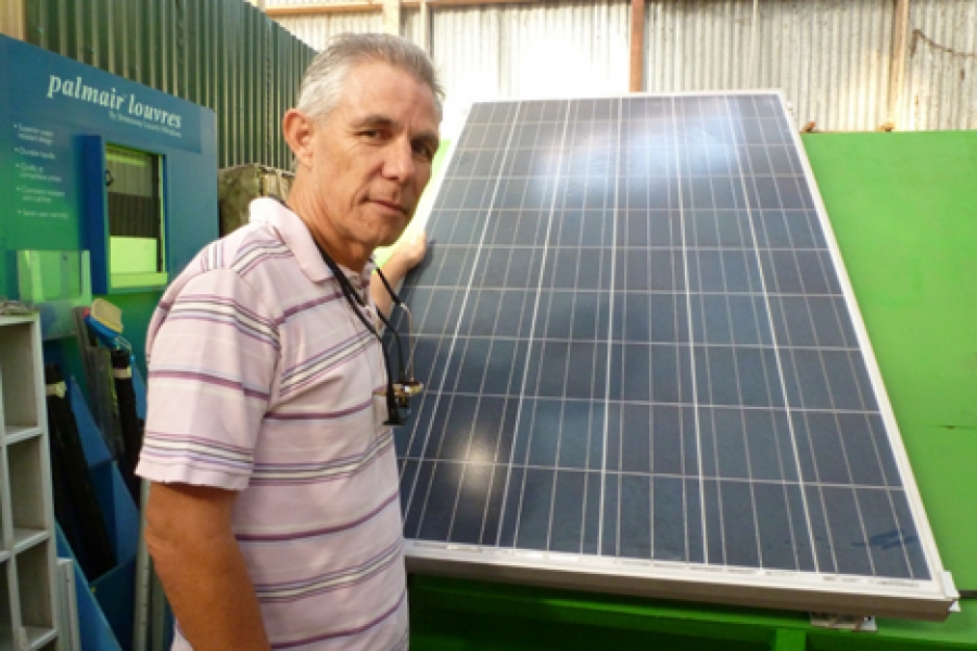 Pair aim to make solar affordable