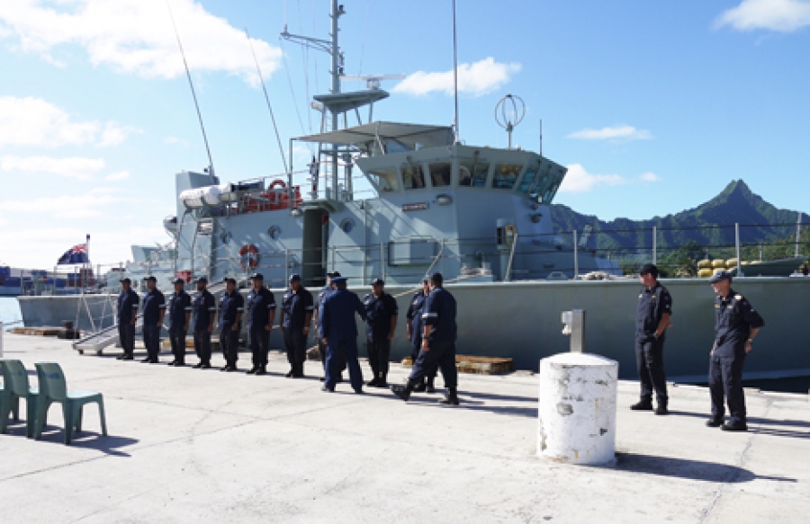 Patrol boat departs for Cairns