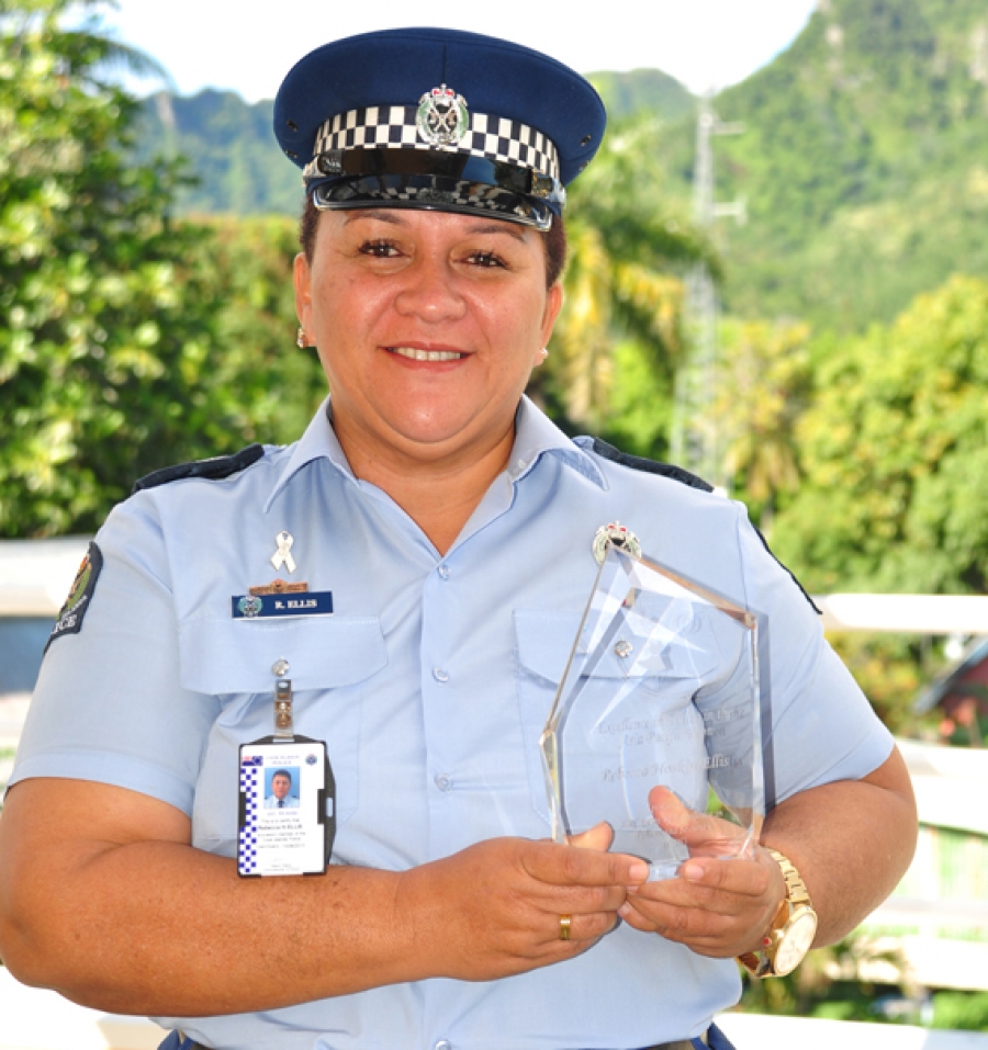 Police officer awarded for excellence