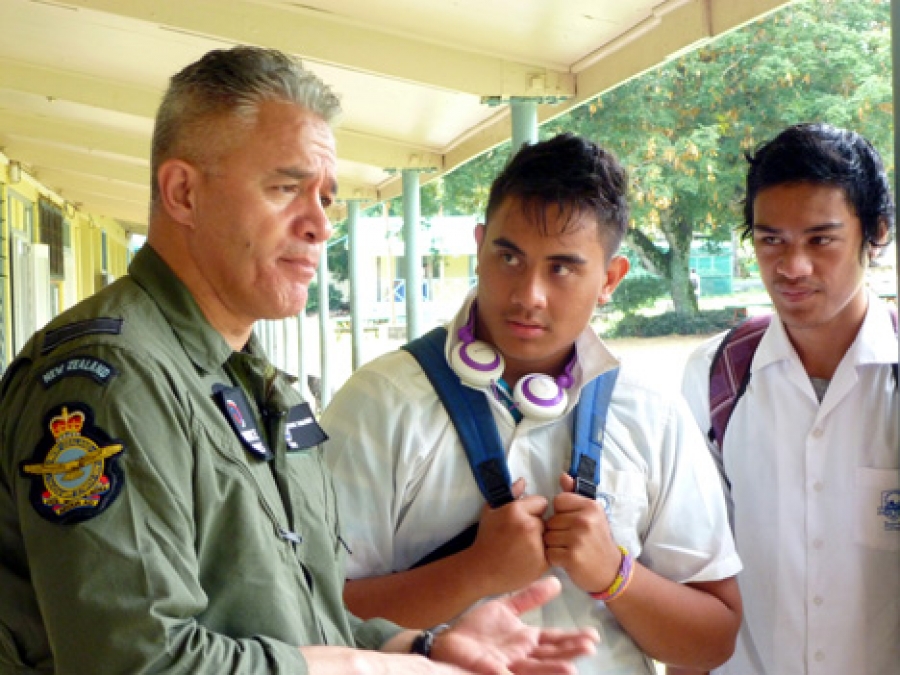 Students eager for military careers