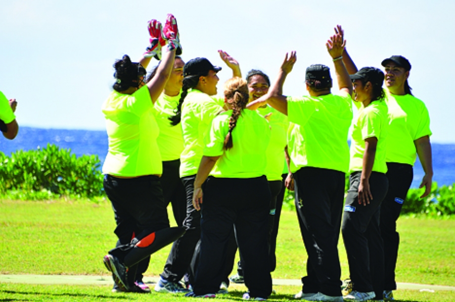 Aitutaki women crowned cricket league champions