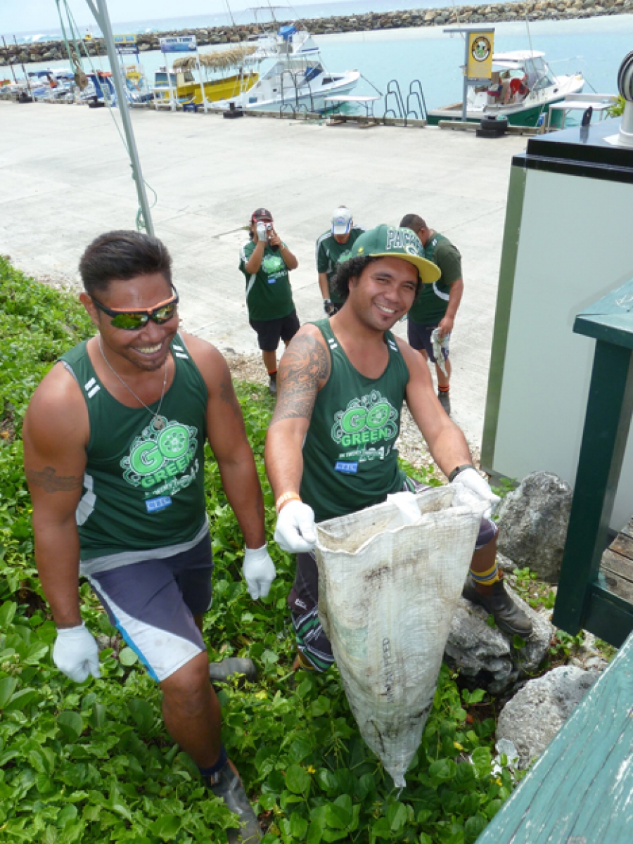 Plant a tree, clean up the Cook Islands