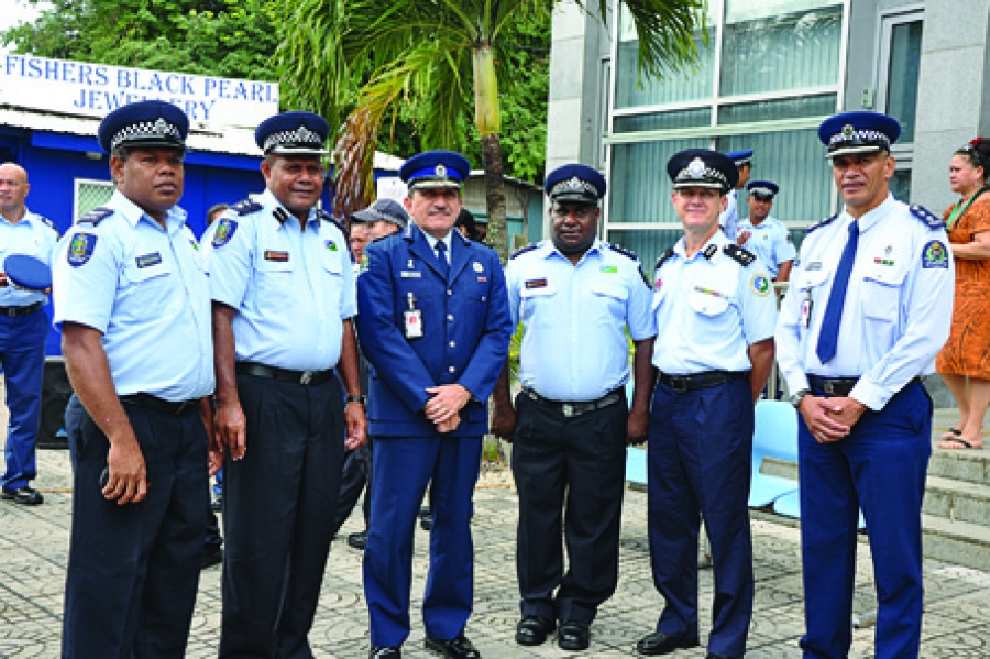 Regional police on sharing mission