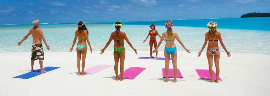 Aitutaki yoga-SUP retreat goes global