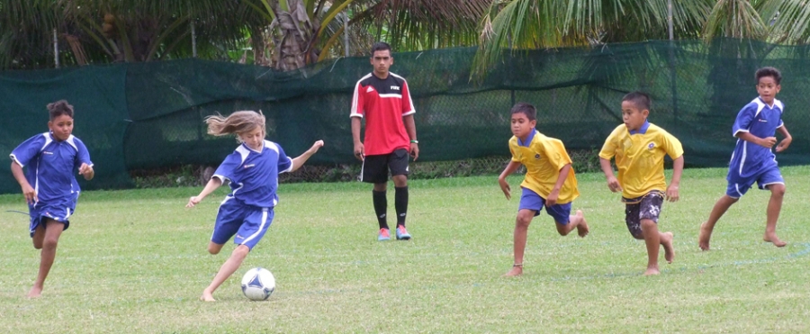 Junior soccer stars in round 10 games