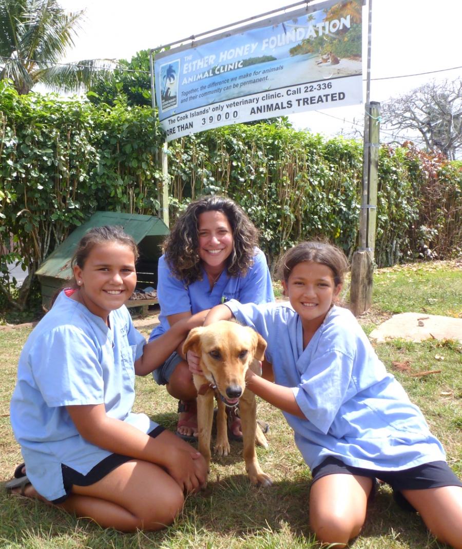 Junior volunteer vets share the love for animals