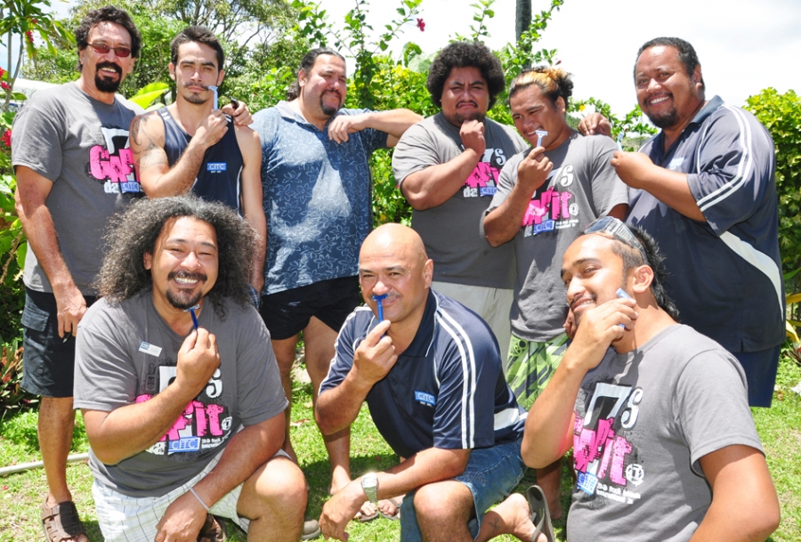Movember ‘shave-off’ at Sevens in Heaven