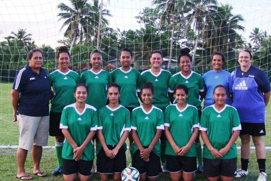 National women footballers head to PNG