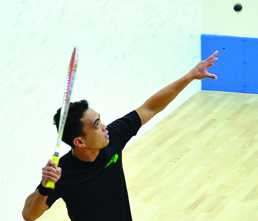 TSA squash courts to host open tournament