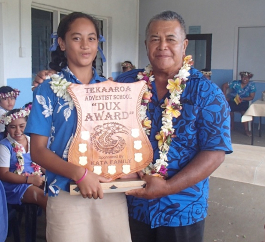 Proud day for Aitutaki pupils