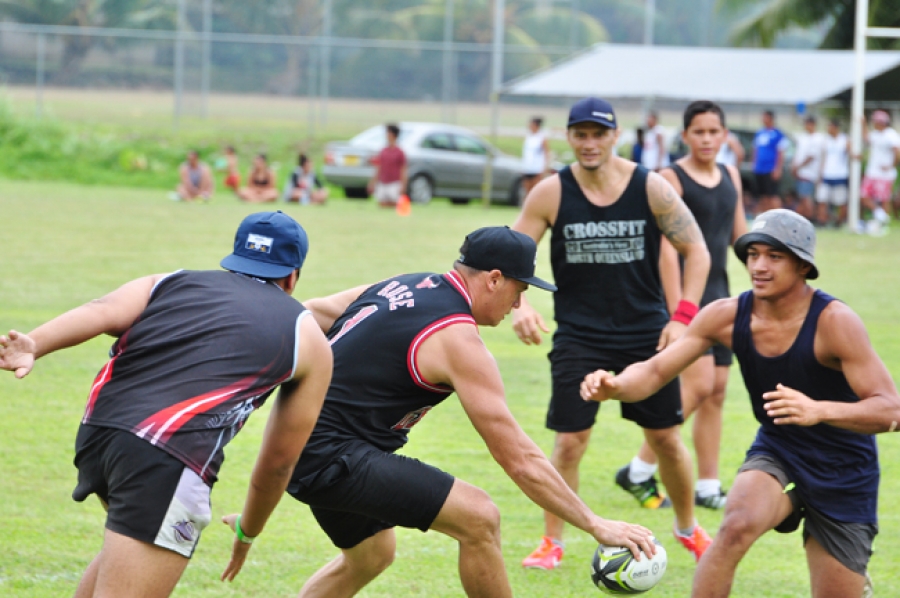 Touch rugby talents impress