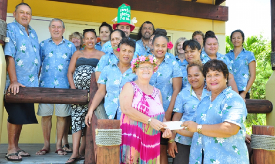 Travel group donations to benefit Mauke Centre
