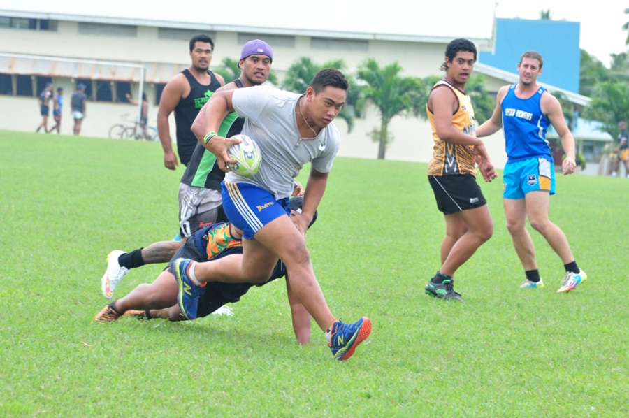 Slick skills, speed at touch rugby