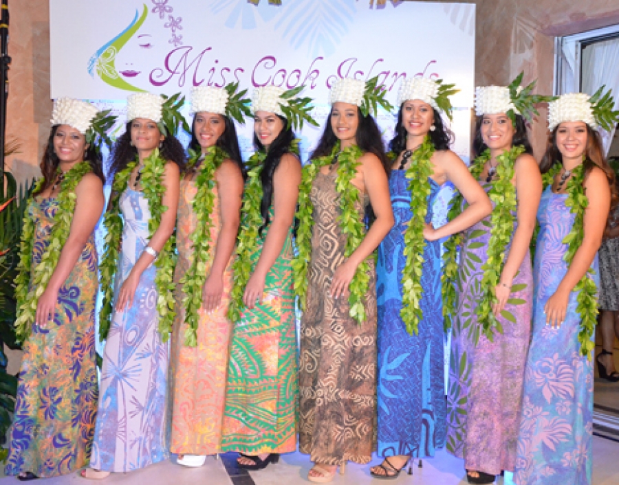 12 named for Miss Cook Islands 2015