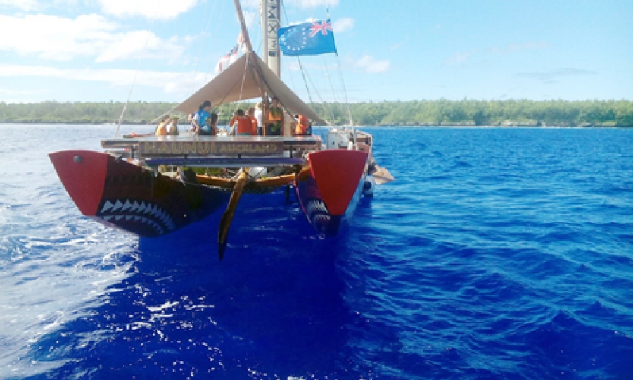Pa Enua welcome for vaka voyagers