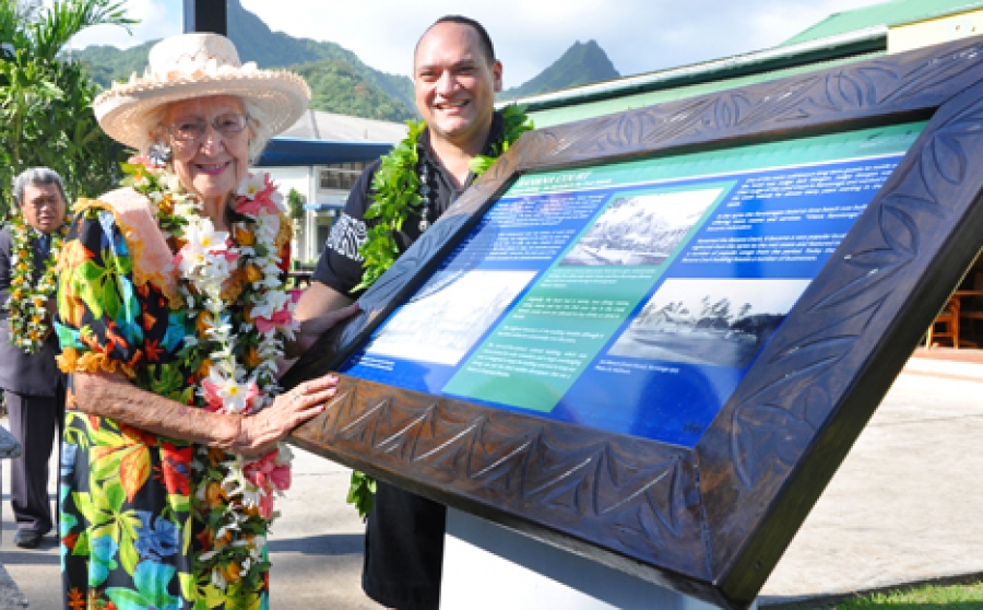 Signboard reveals colourful history