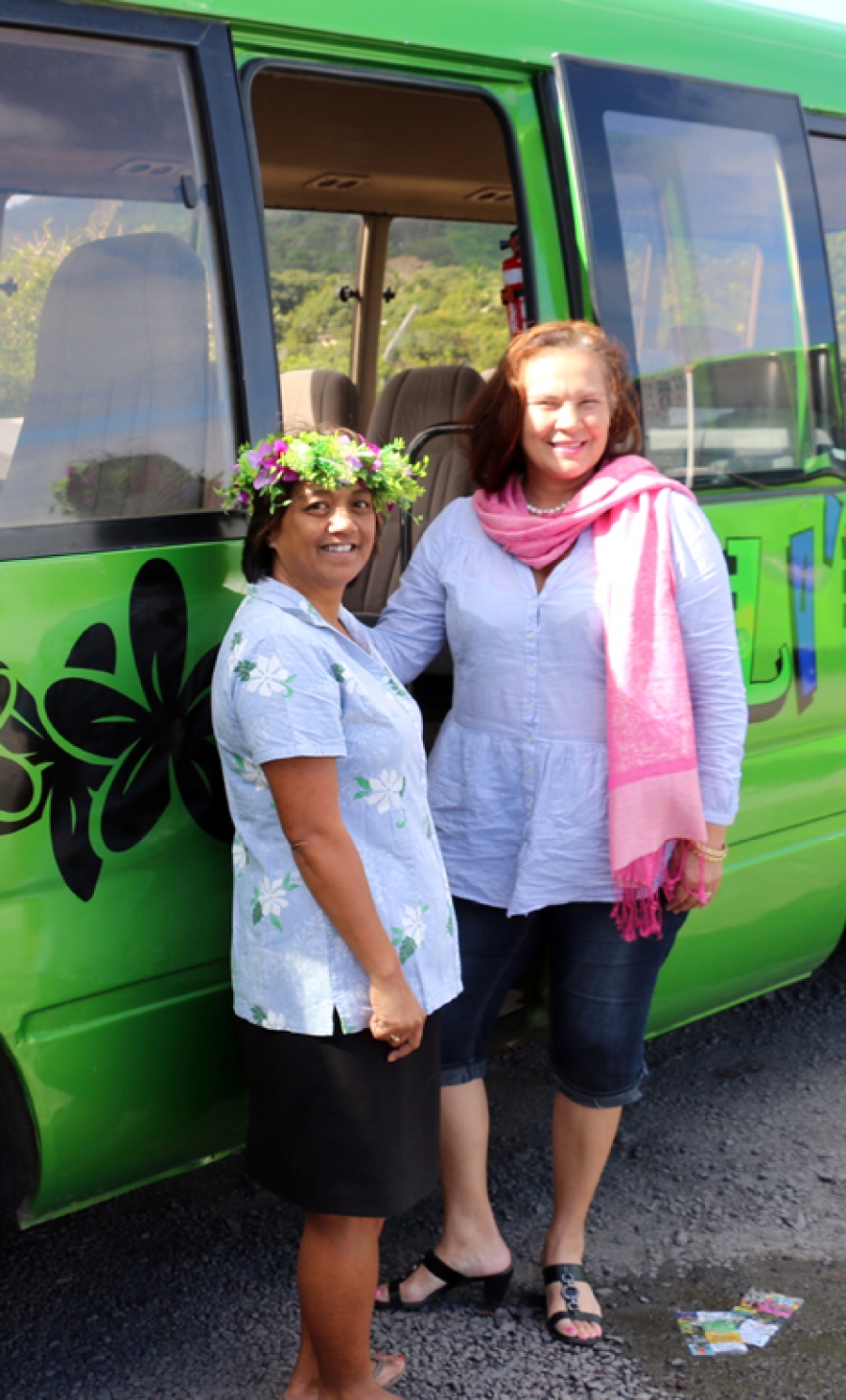 Mammogram bus takes to the road