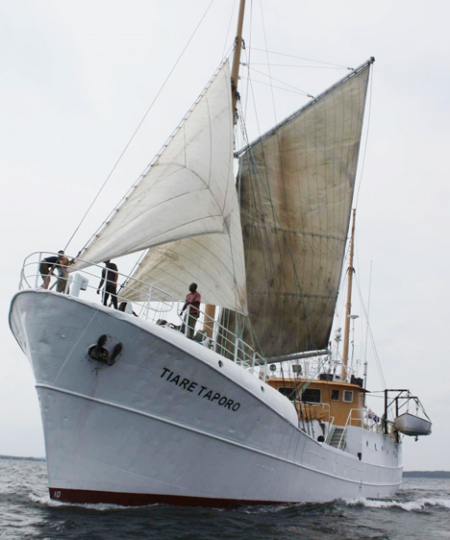 Voyage of the Tiare Taporo brings 20-year plan to life