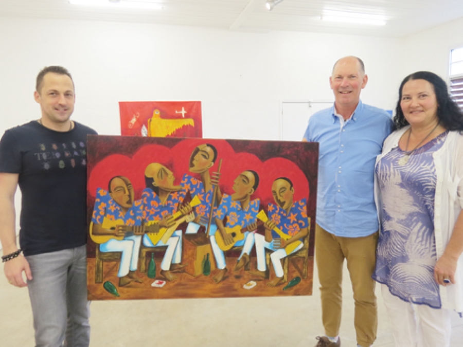 Cook Islands art up for auction
