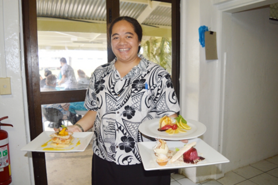 Diners get taste of students’ talents