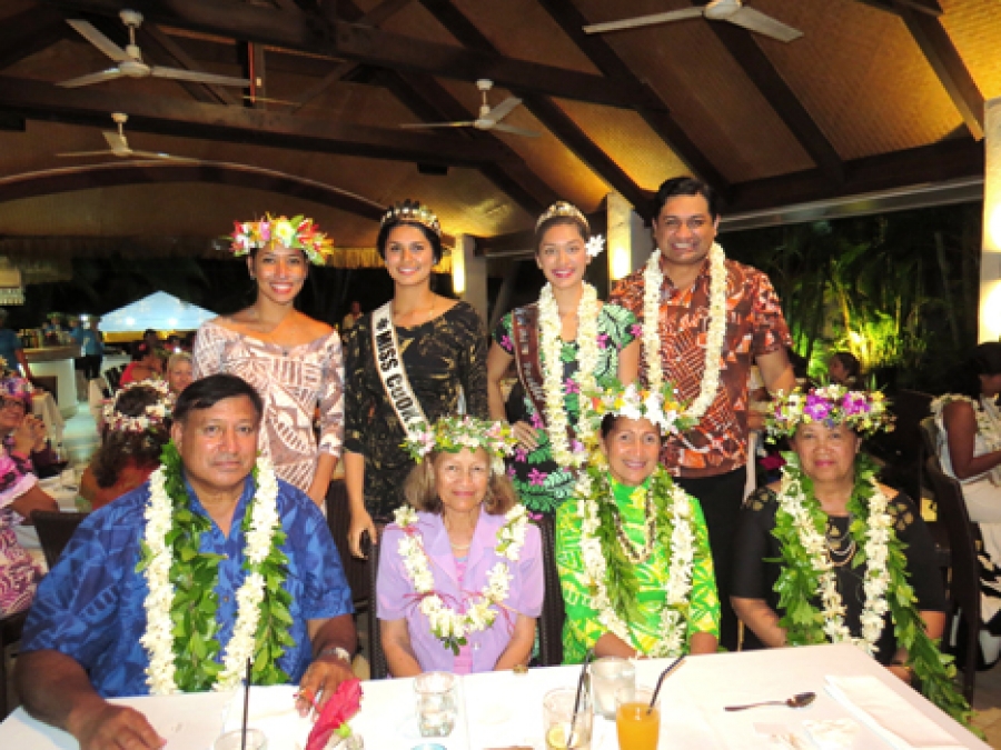 Miss Pacific Islands comes to the rock