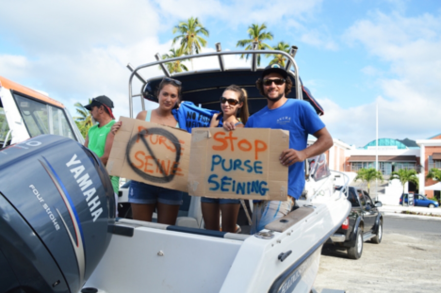 Purse seine protest gets the green light