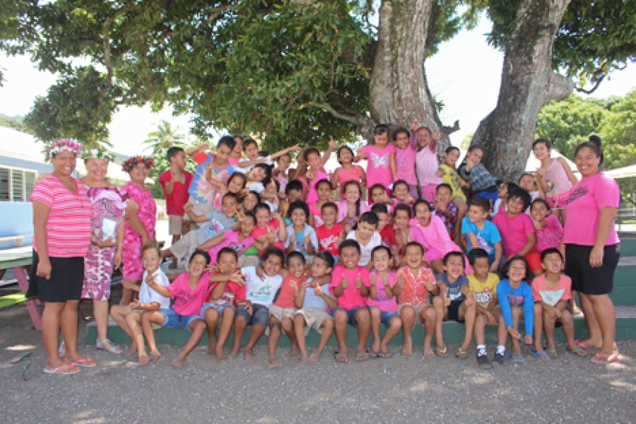 School donation helps breast cancer campaign