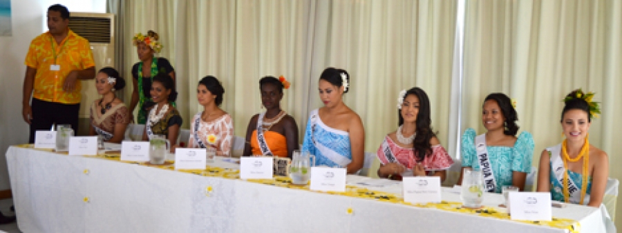 Miss Pacific Islands beauties answer tough questions