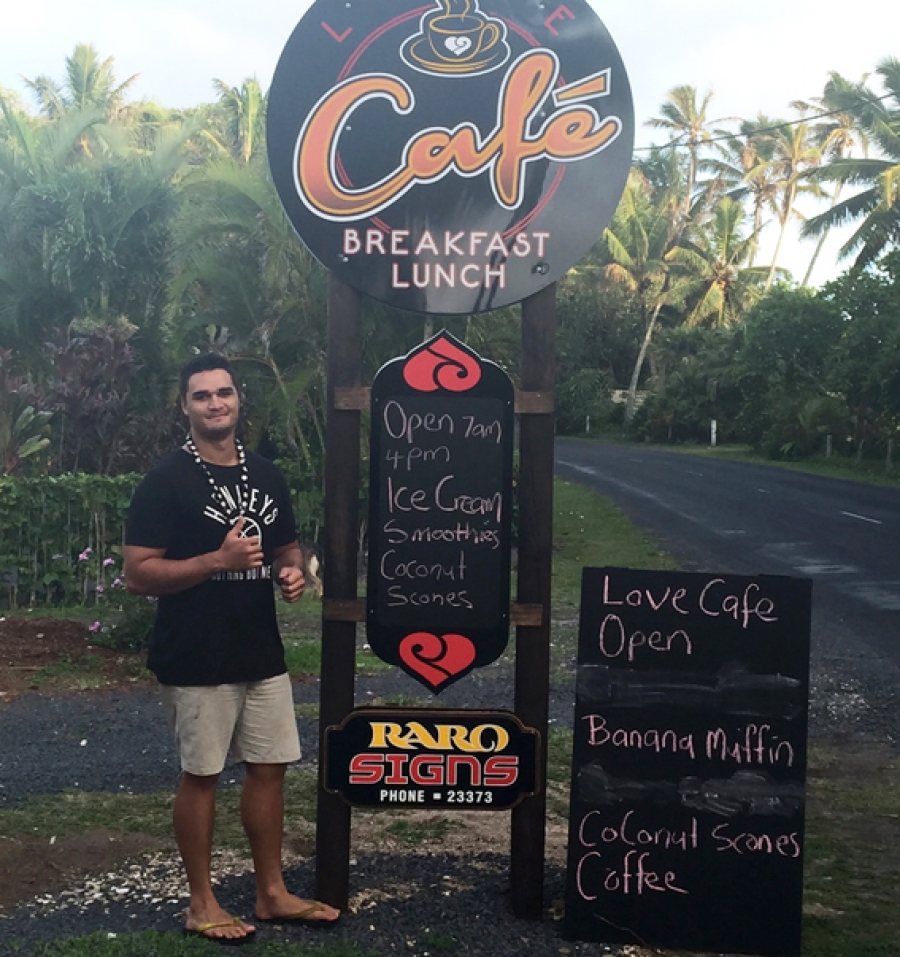 ‘All you need is love,’ says café owner