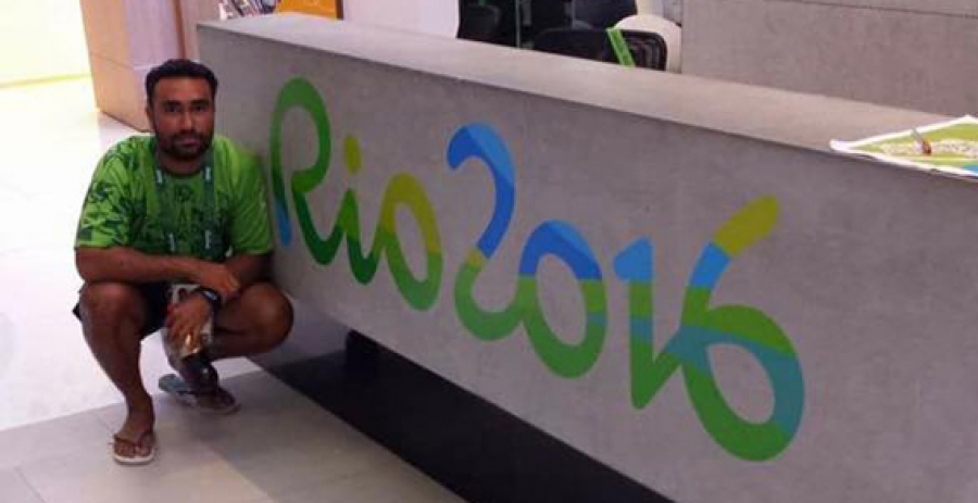 Sailor first from Team Kuki to arrive in Rio