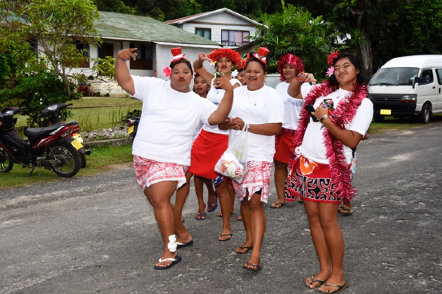 Loads of festive fun on Aitutaki