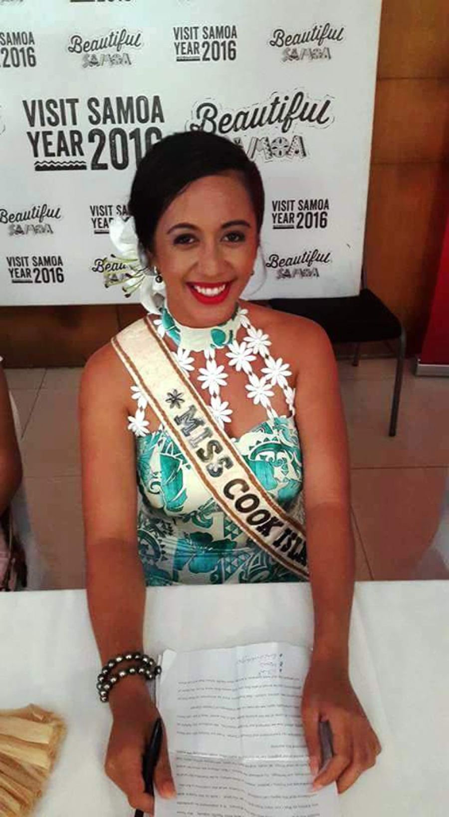 Miss Cook Islands takes fifth place