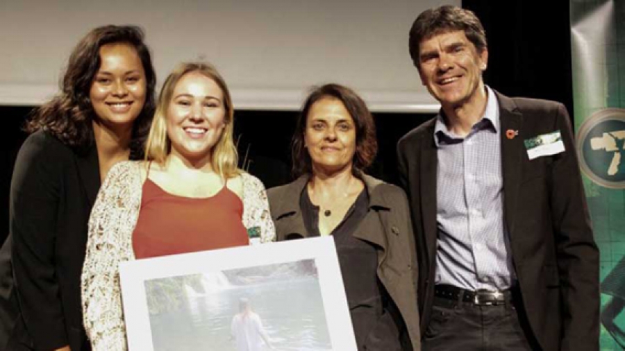 Student wins award for Raro footage