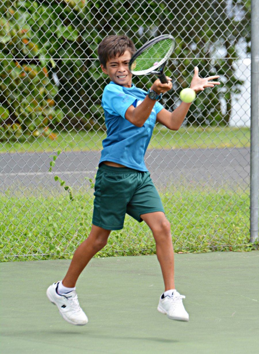 Tennis youngster loves travelling