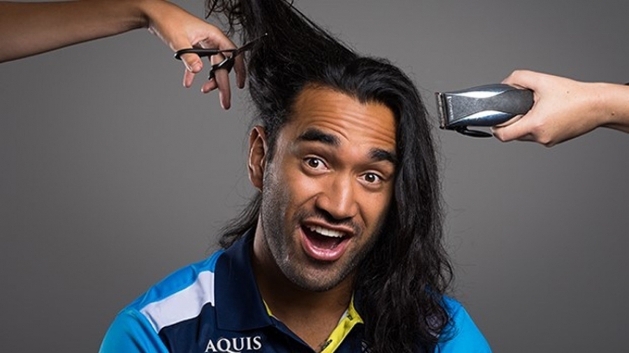 Taia to lose his hair for charity