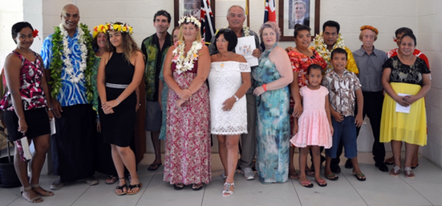 Five celebrate receiving their NZ citizenship