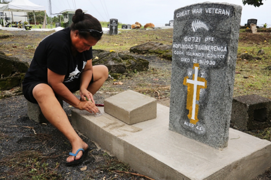Grave restorers in need of some help