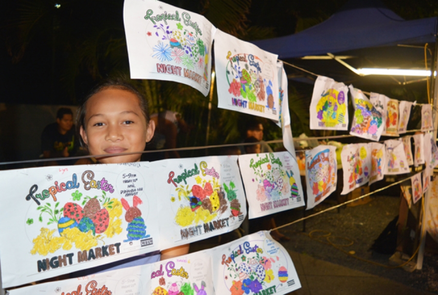 Tropical Easter night market a hit