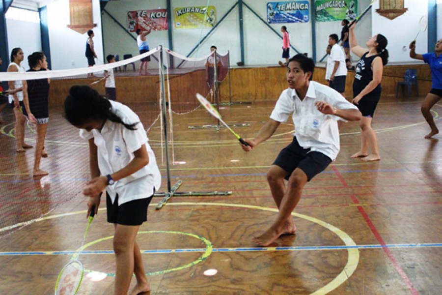 Badminton battle