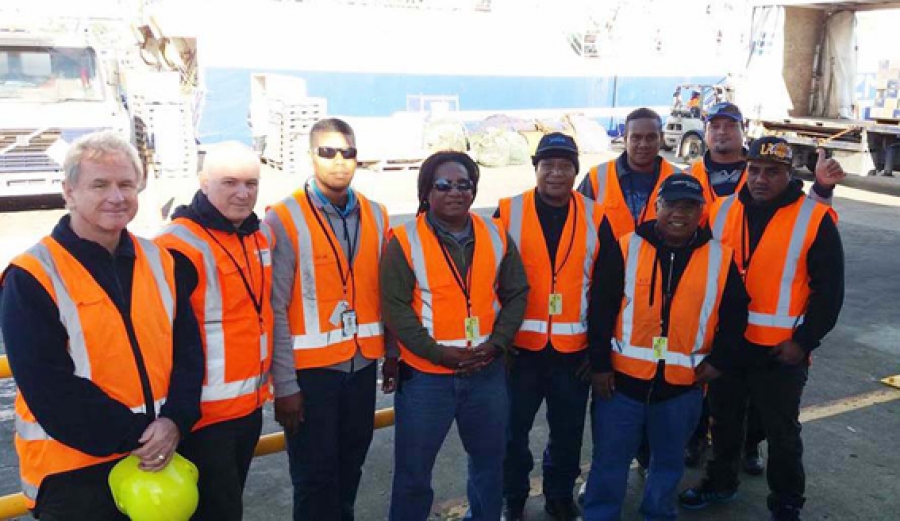 Observers train for work on high seas fishing vessels